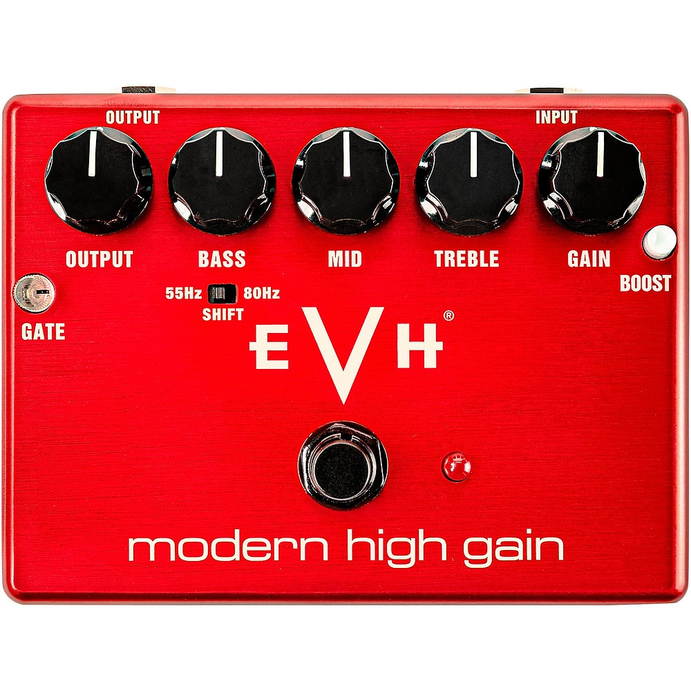 MXR EVH Modern High Gain Pedal  Red
