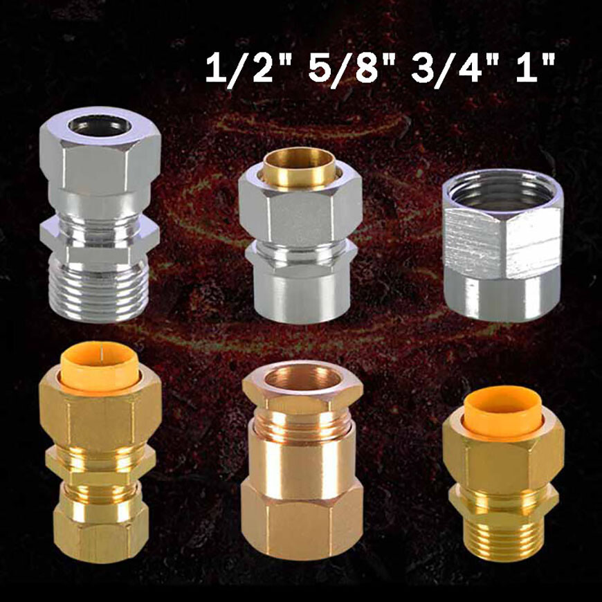 Natural Gas Pipeline Connectors Fitting Quick Insertion Straight Connector Joint