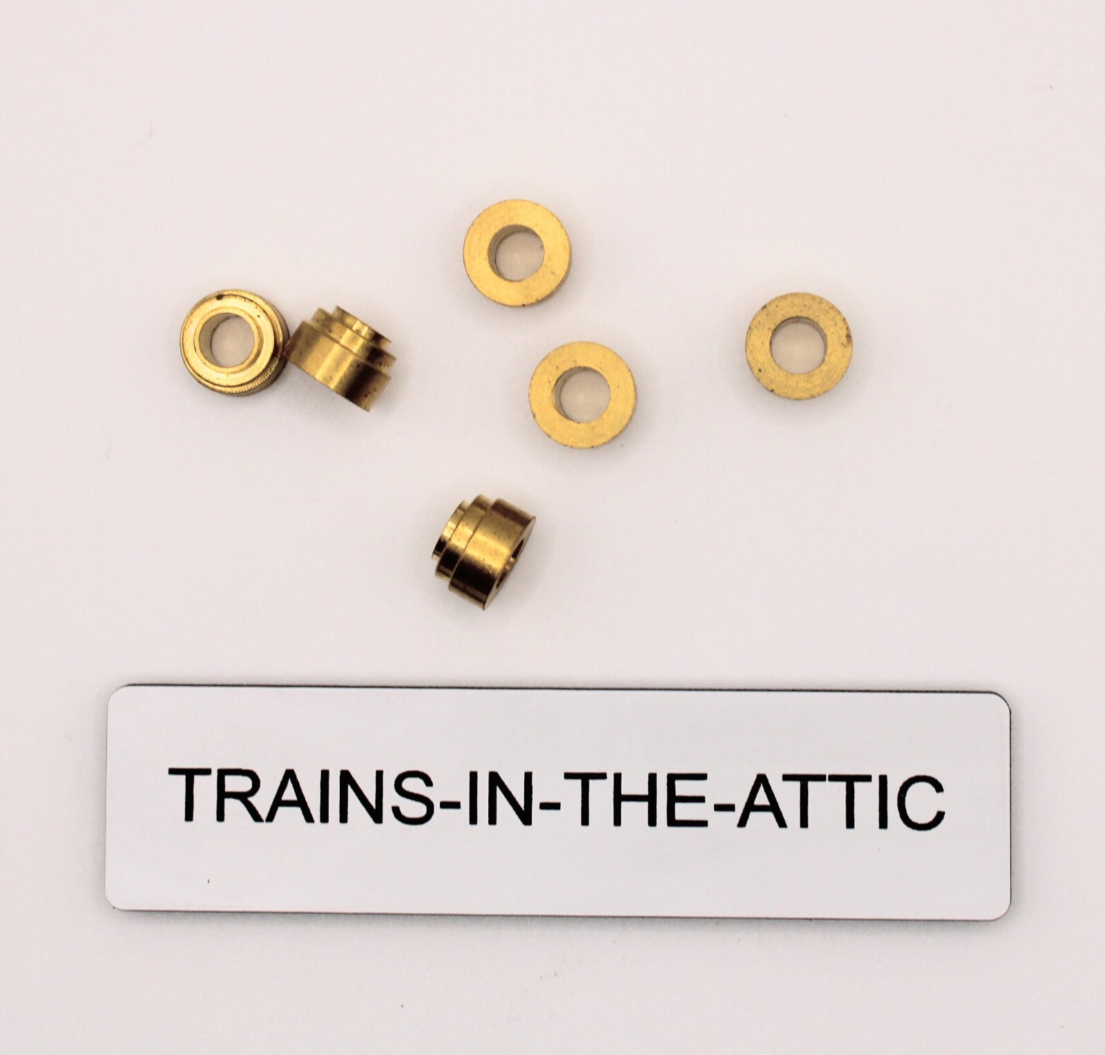 LIONEL 264-E BEARING. BRASS PACK OF (6) NEW