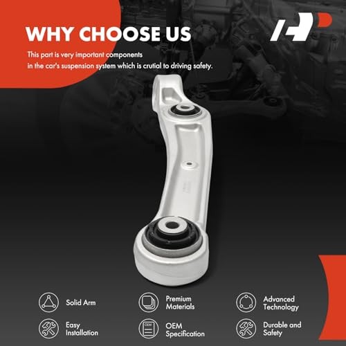 Front Left Forward Lower Control Arm, with Bushing | Fit for Audi Q5 2018