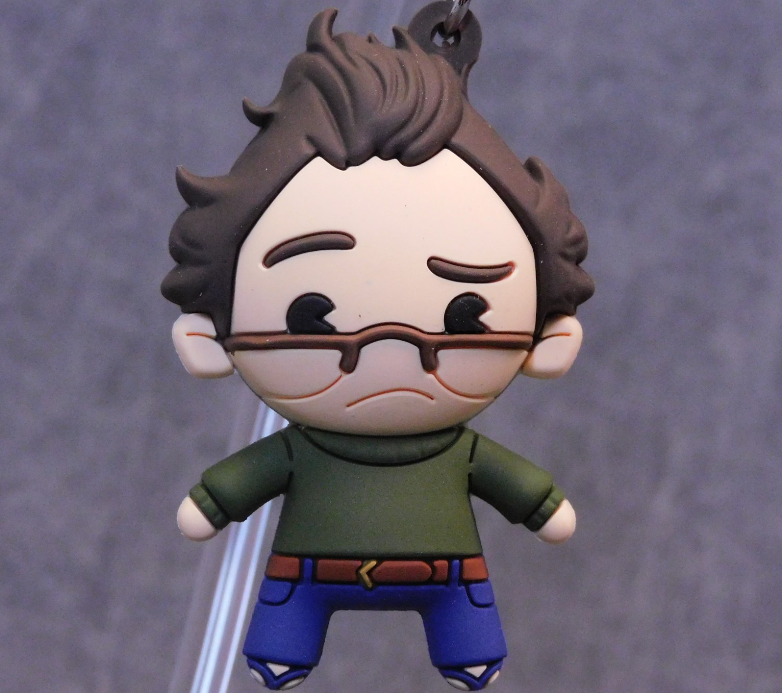 Coraline NEW * Charlie Jones Father Clip * Blind Bag Series 1 Key Chain Monogram