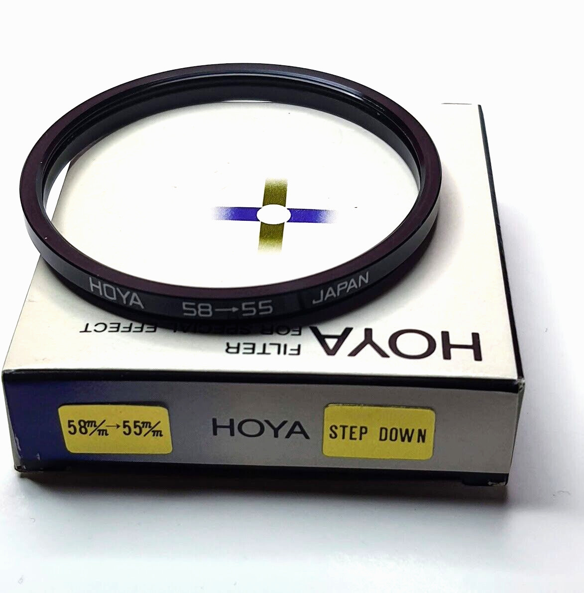 Hoya 58-55mm Step-Down Stepping Lens Filter Adapter Ring 58mm-55mm 58mm-55 58-55