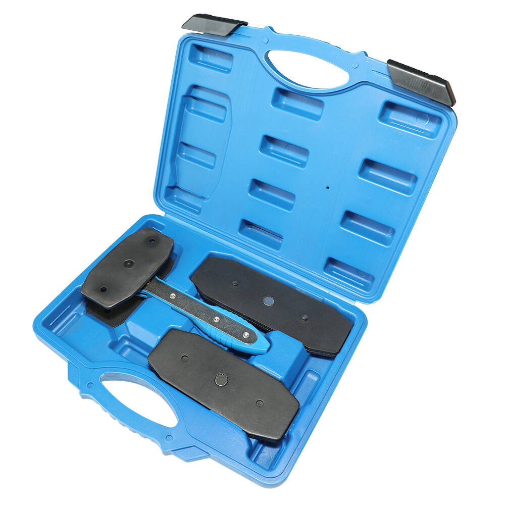 Car Ratchet Brake Caliper Compressor Spreader Tool Piston Press Pad Install Kit