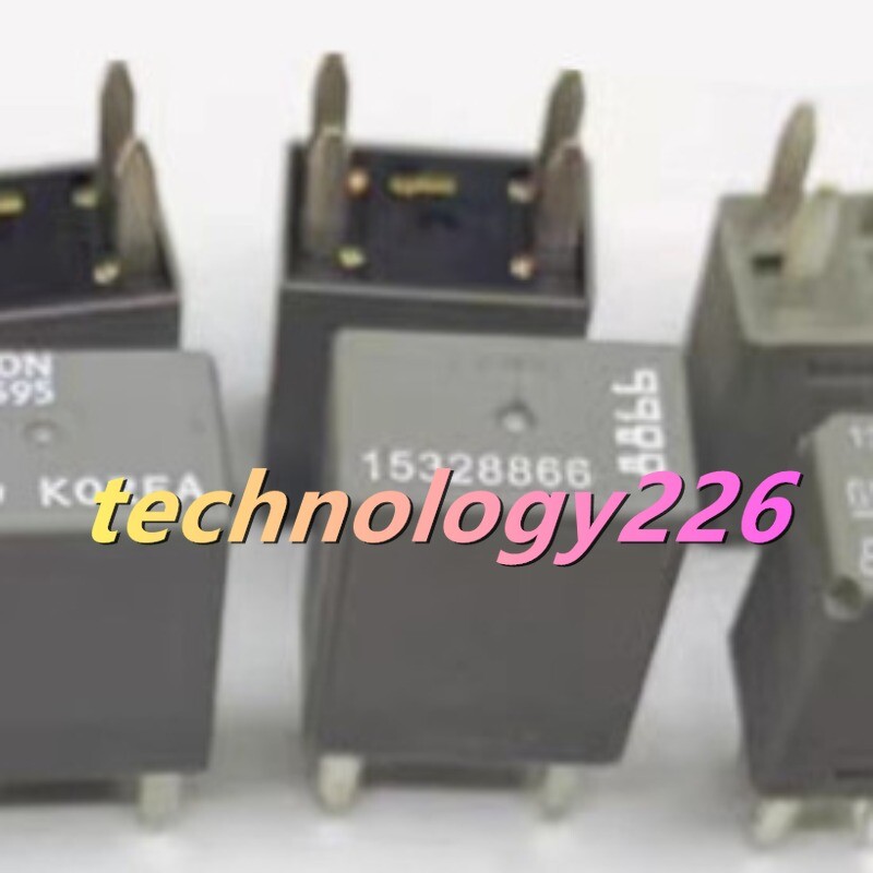 1PC NEW DECO Pin relay 4 pin 15328866 12V #YX