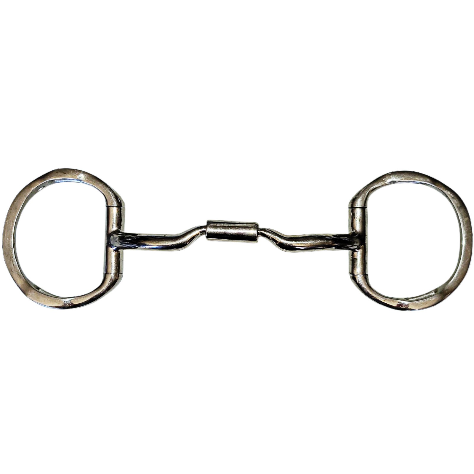 Myler Toklat Eggbutt Low Port Barrel Comfort Snaffle Bit MB04 Hooks 5-1/2 Wide