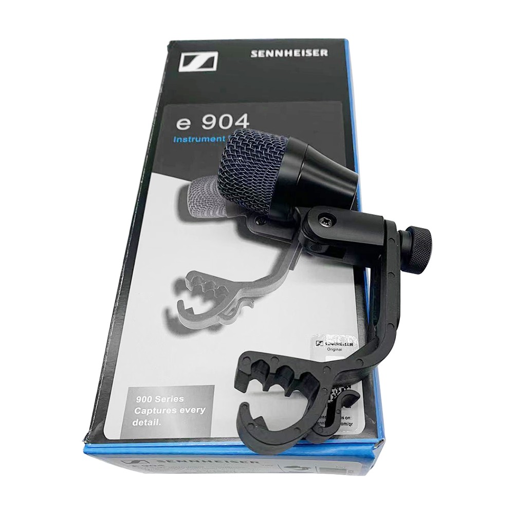Sennheiser e 904 Dynamic Cardioid Drum Microphone Wired Providing Powerful Sound
