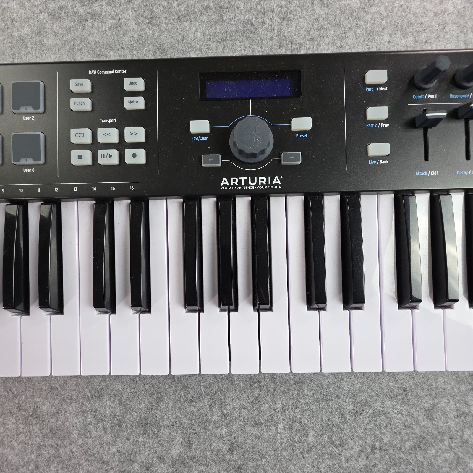 Arturia KeyLab Essential 49 MIDI Keyboard Controller, 49 Synth Keys, USB/MIDI O…