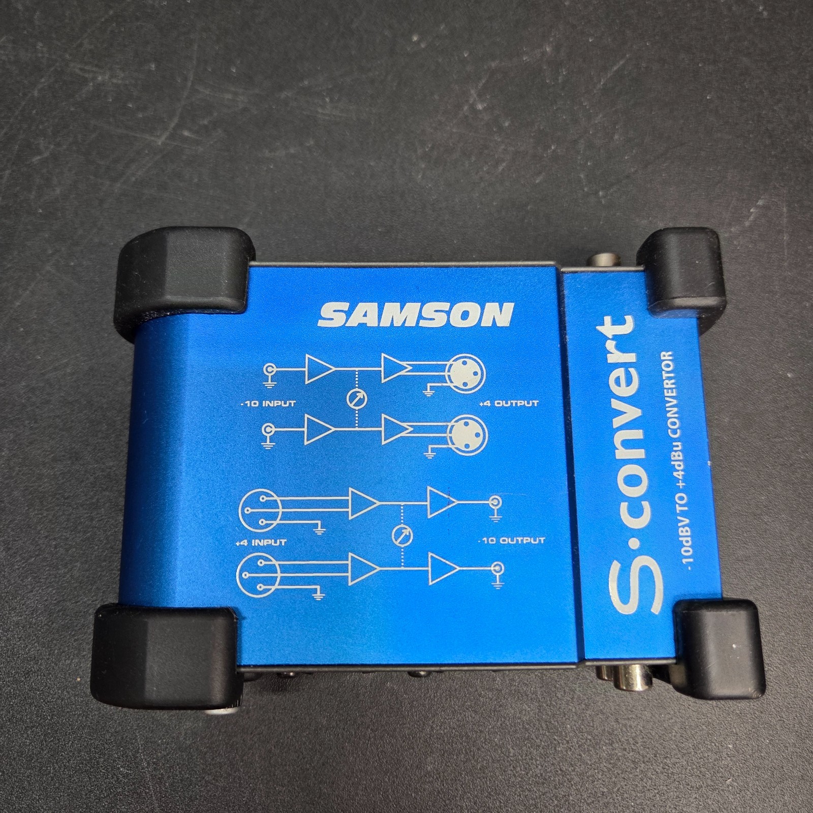 Samson S-convert -10dBV TO +4dBu Converter With POWER SUPPLY