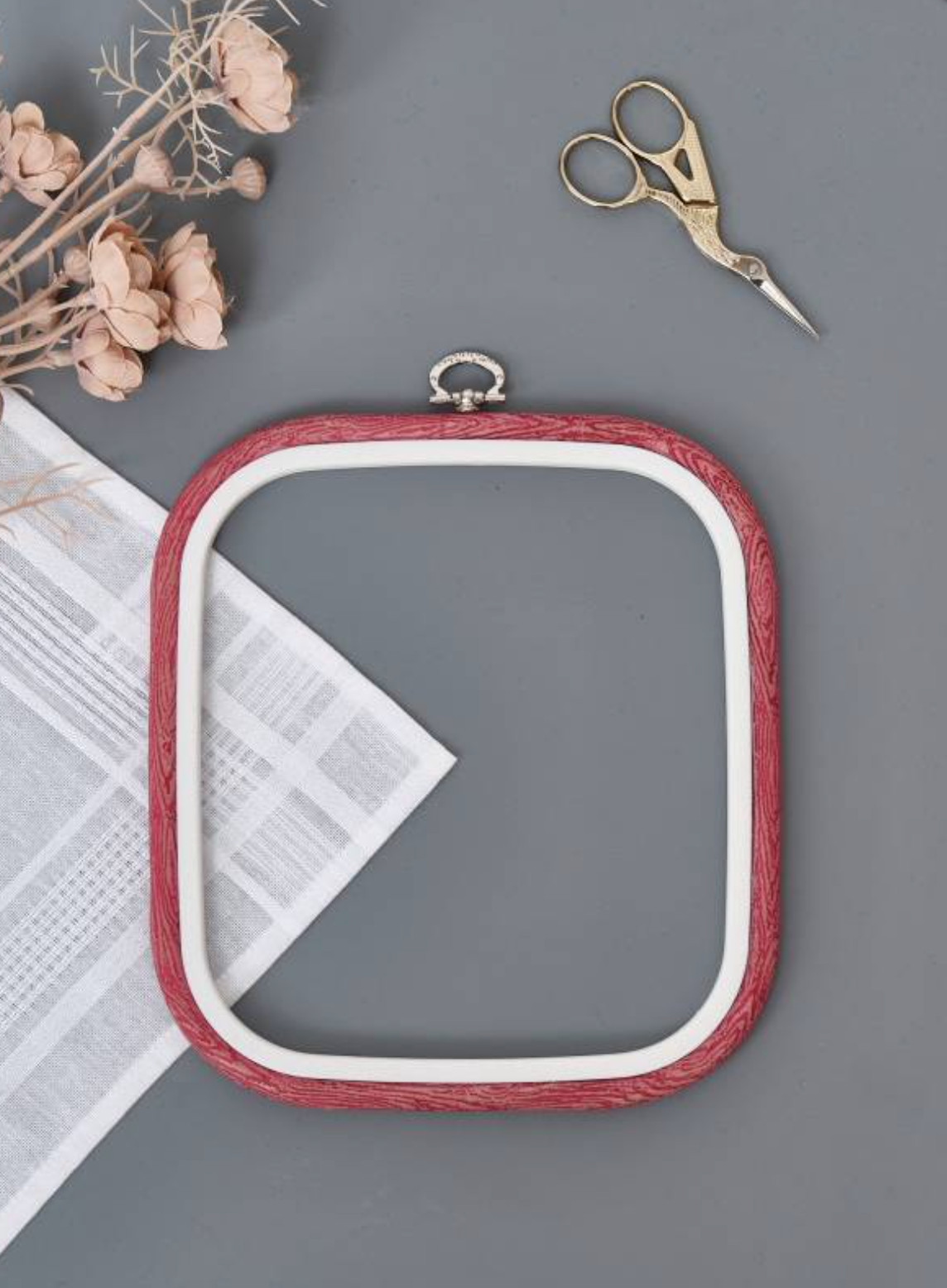 Square Flexi Hoop Nurge 230-12 Red