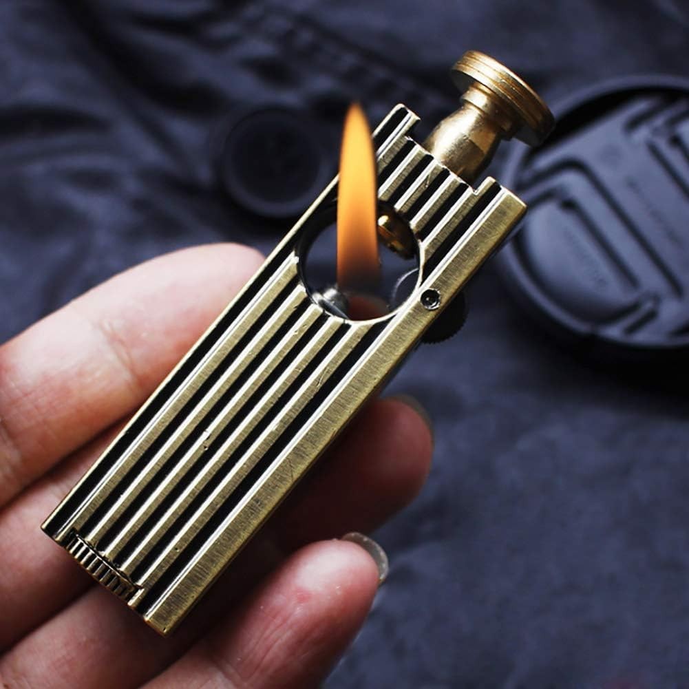 Vintage Old Fashion Trench Lighter Windproof Waterproof Antique Replica Retro
