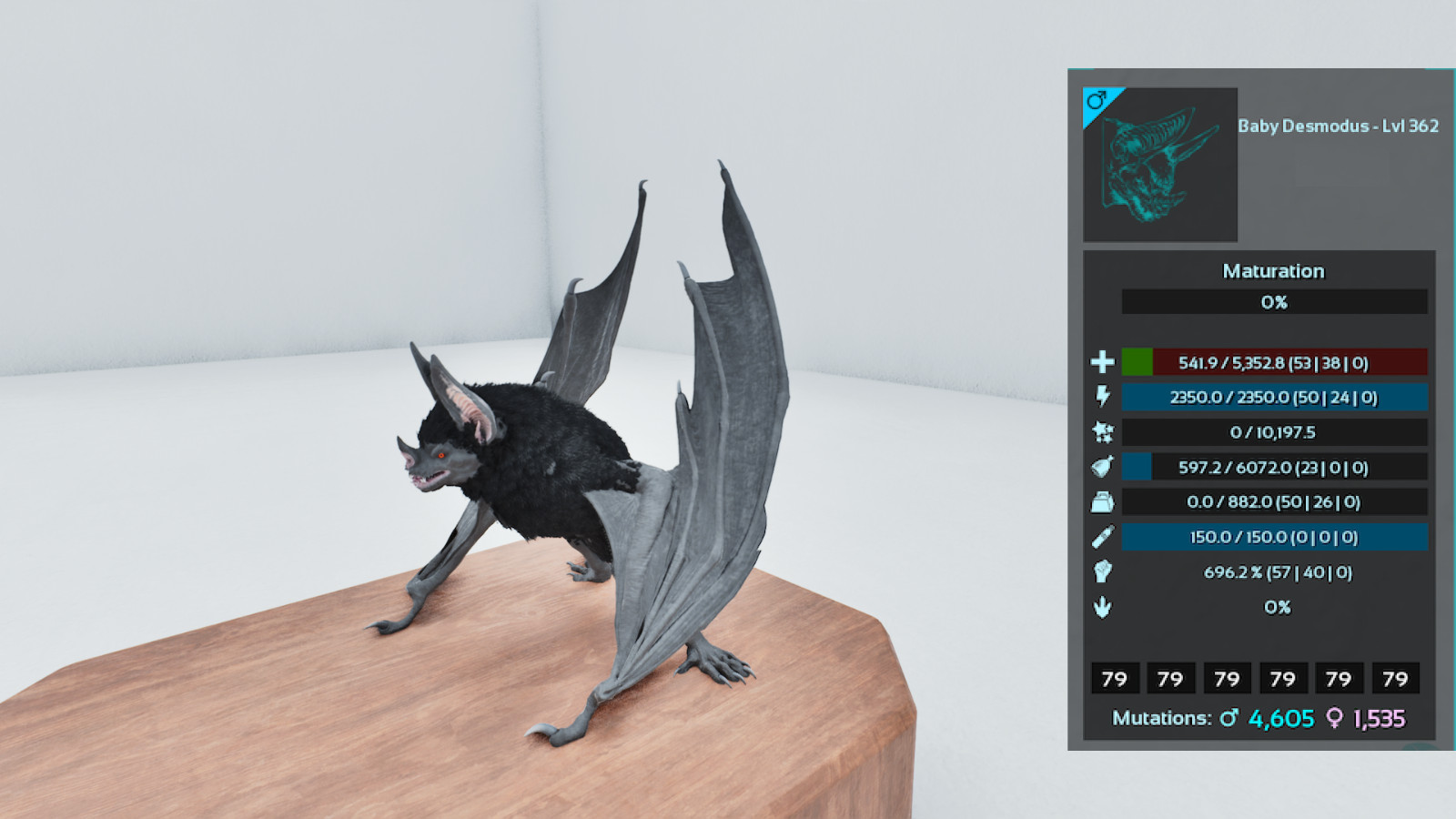 🔥ARK Survival Ascended OFFICIAL PVE - DESMODUS TOP STATS