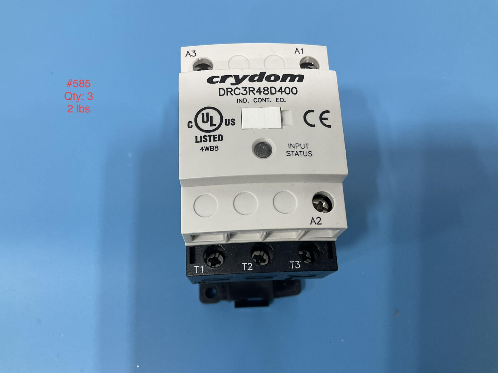 Crydom drc3r48d400 sold state relay