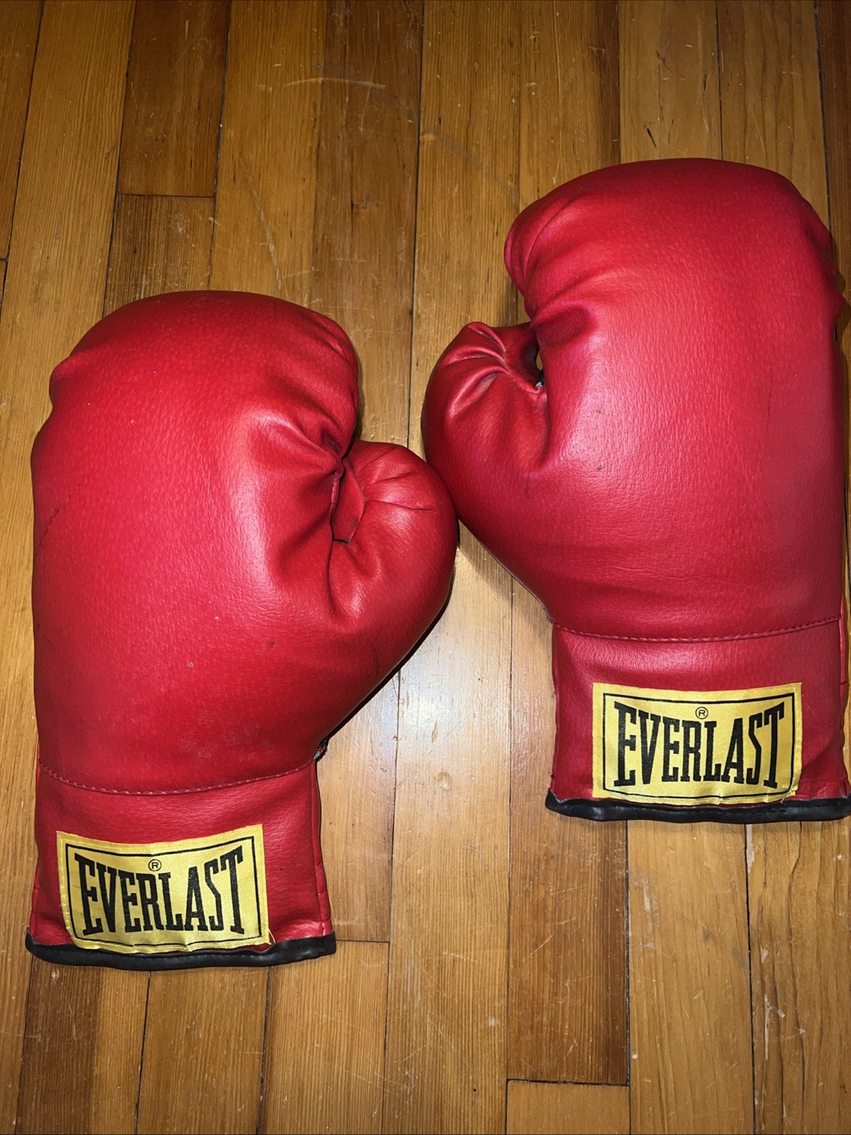 Everlast Sports RED Boxing Gloves (HEAVY) – Pro Training, Sparring &  Vintage