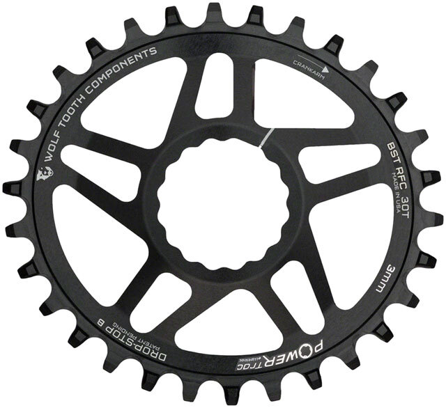 Wolf Tooth Elliptical Direct Mount Chainring - 30t, RaceFace/Easton CINCH Direct