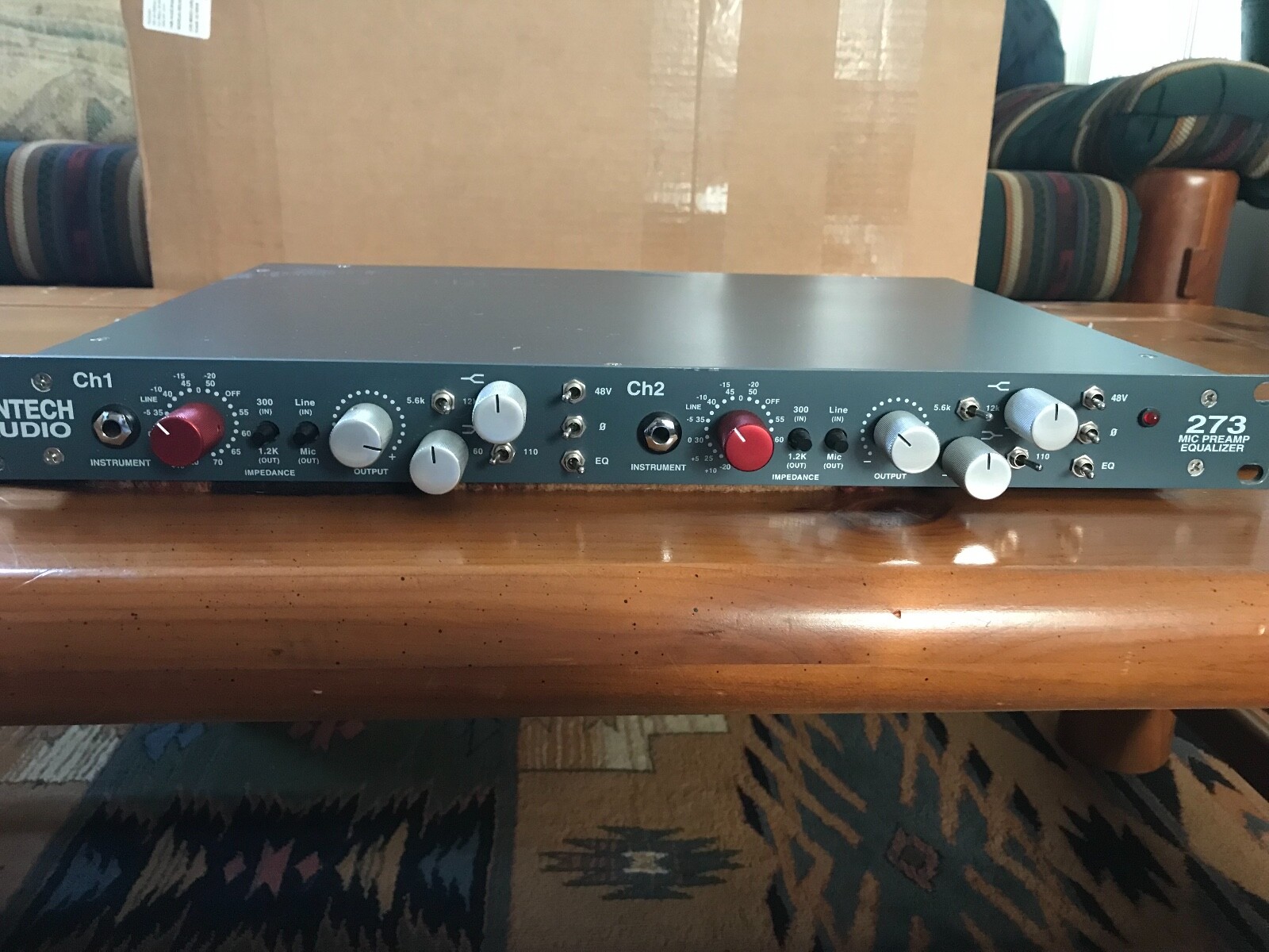 Vintech Audio 273 & PSU X73 - Stereo Microphone Preamp, Simple EQ, & Power Unit