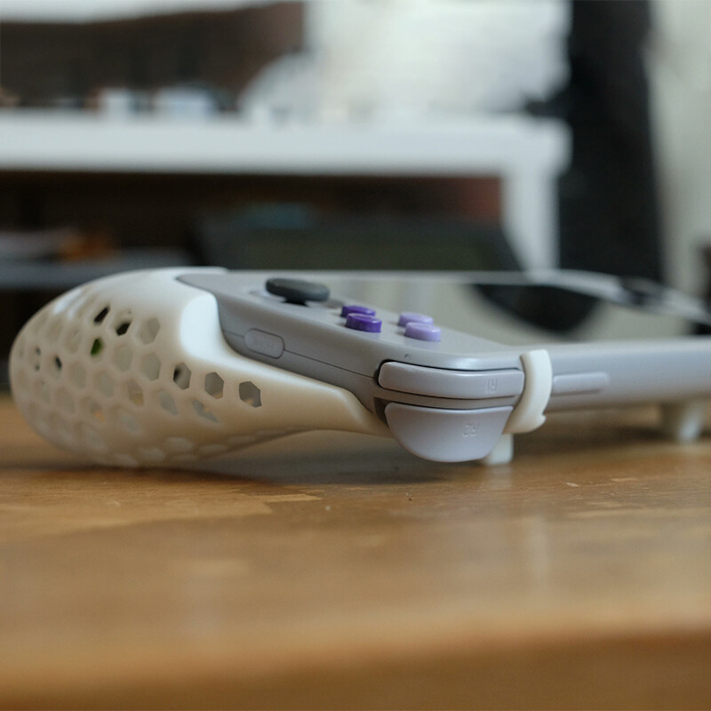 3D Printed Handhold Controller Holder Grip Handle For Retroid Pocket 3 Pocket3