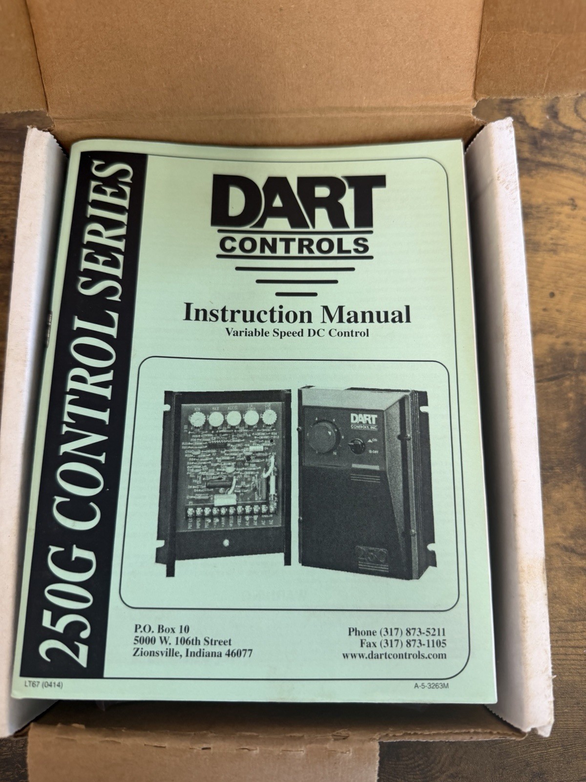 DART CONTROLS DC Speed Control, 6Z385