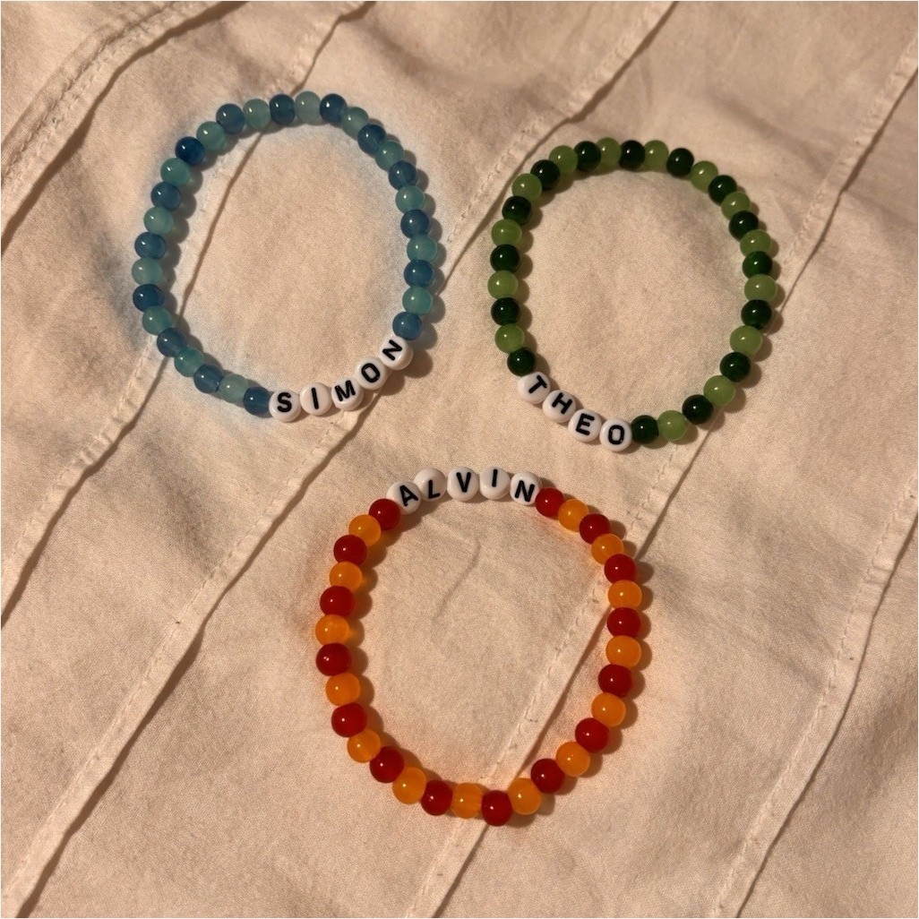 Beaded Bracelet Alvin and the Chipmunks