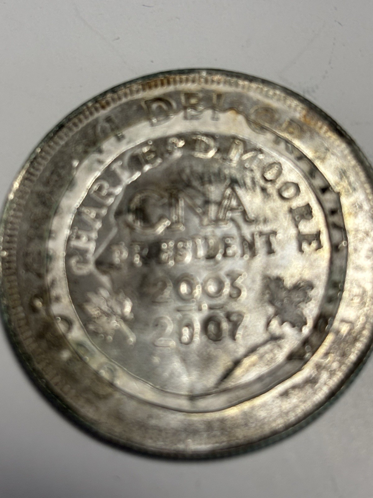 1949 Can $ Counterstamped CNA Pres