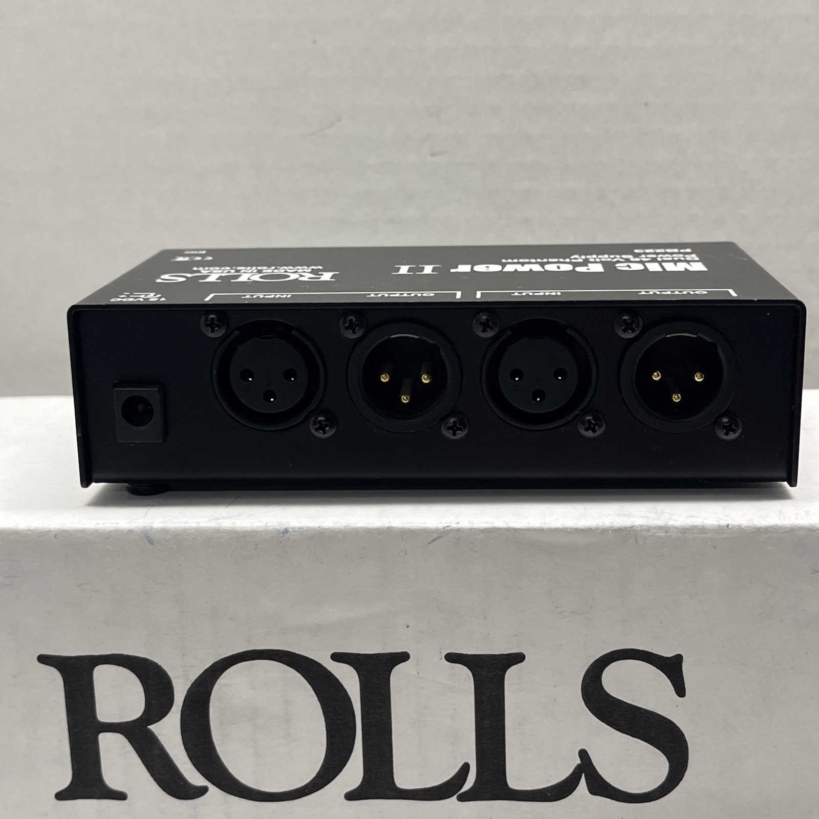 Rolls PB223 2-Channel Phantom Power Adapter 48 V phantom power supply