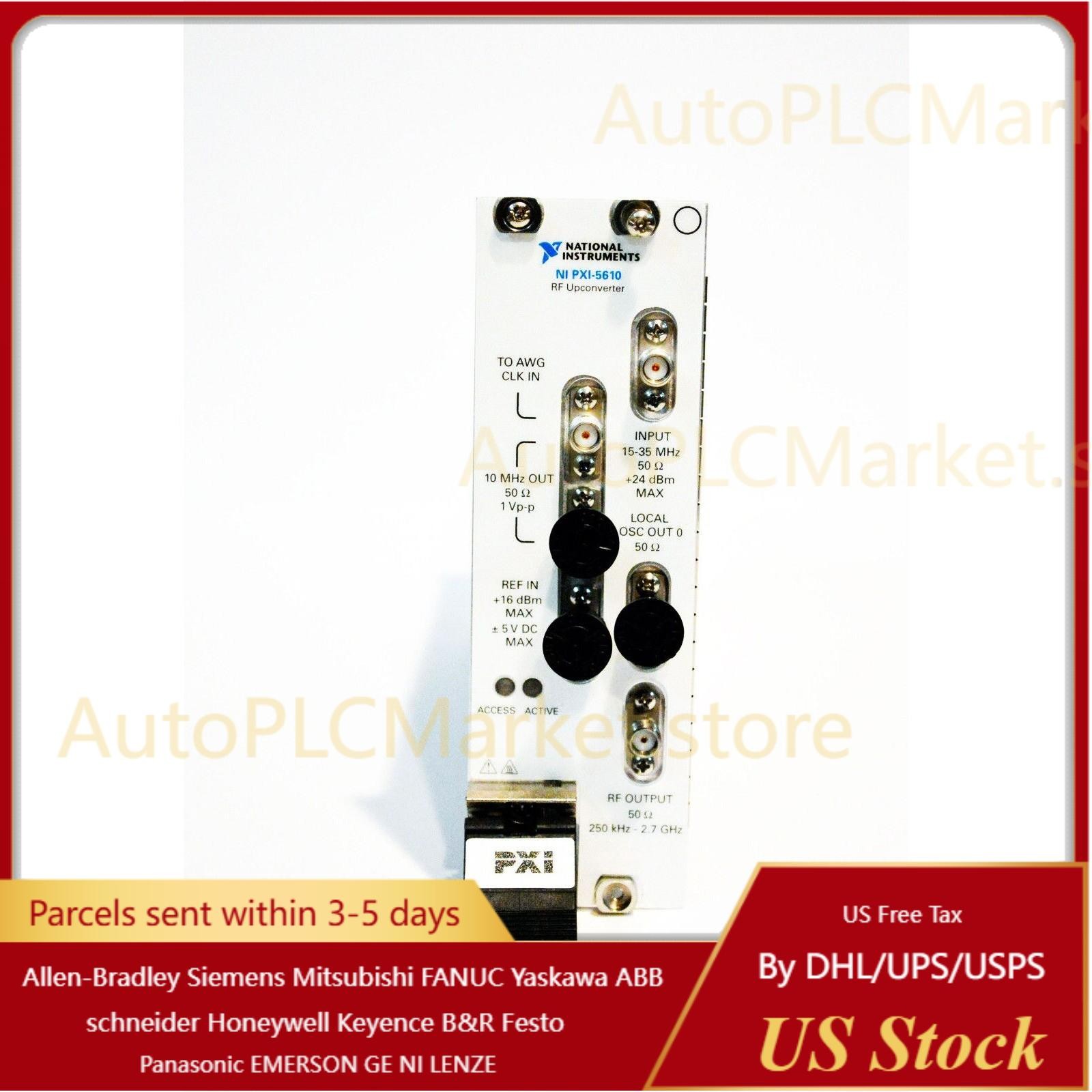 US Free TAX NEW NI PXI-5610 PXI 5610 2.7 GHz RF Upconverter.