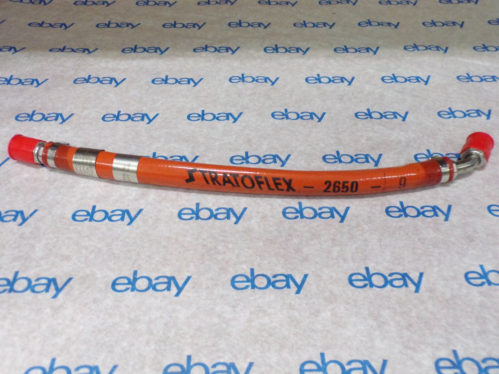 Stratoflex Silicone Fire Sleeve Fuel Hose, 2650-9, 920045-631, 124f003-6cr-0142