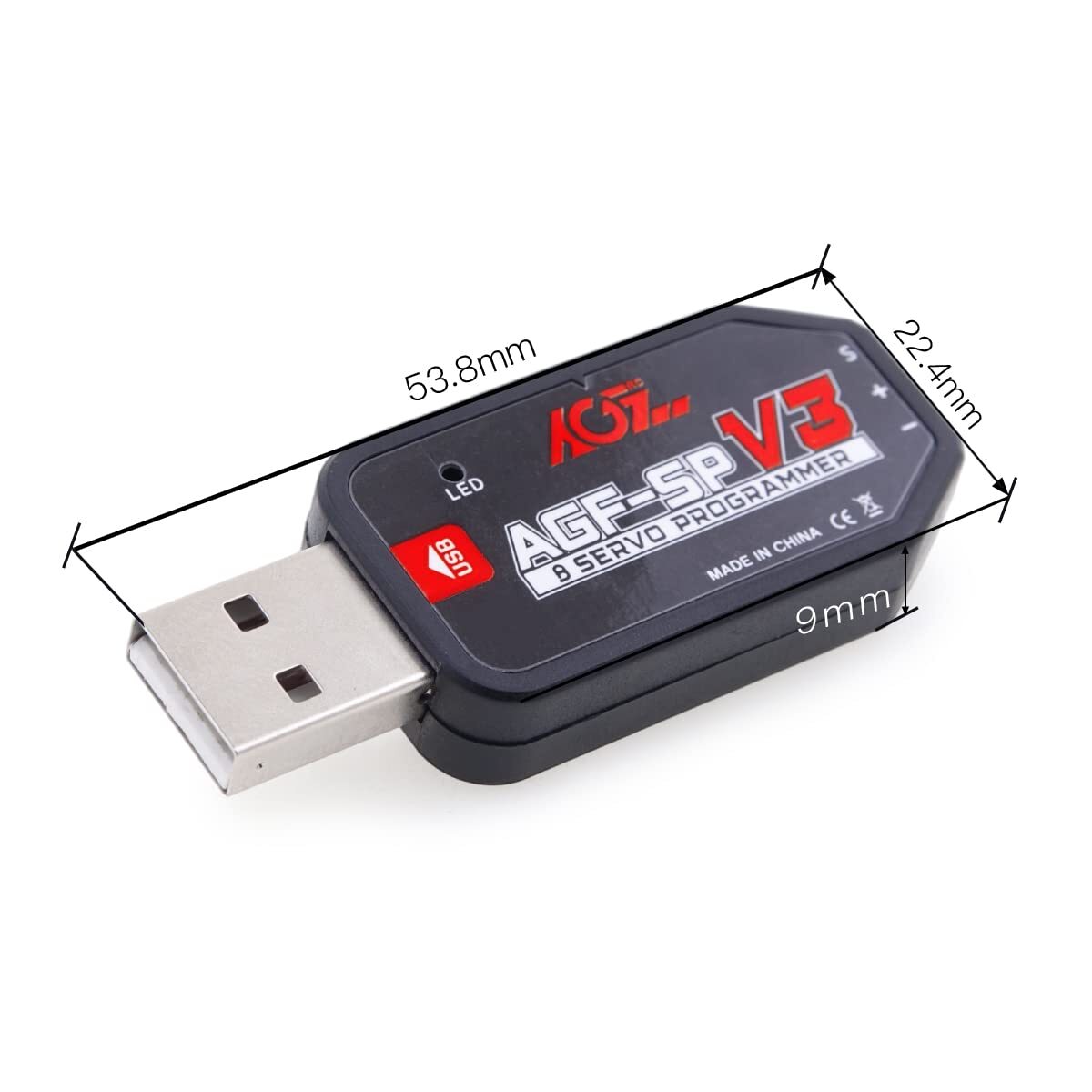AGFRC USB Servo Programmer Card for AGFRC Servos with Programmable MarkedAGF-...