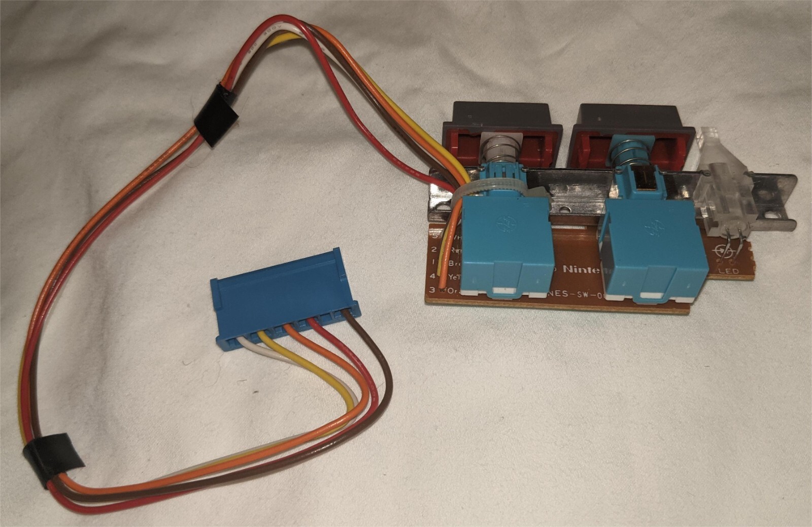 Nintendo NES NTSC Original OEM Power Reset Switch Tested Works Clean OpenTendo