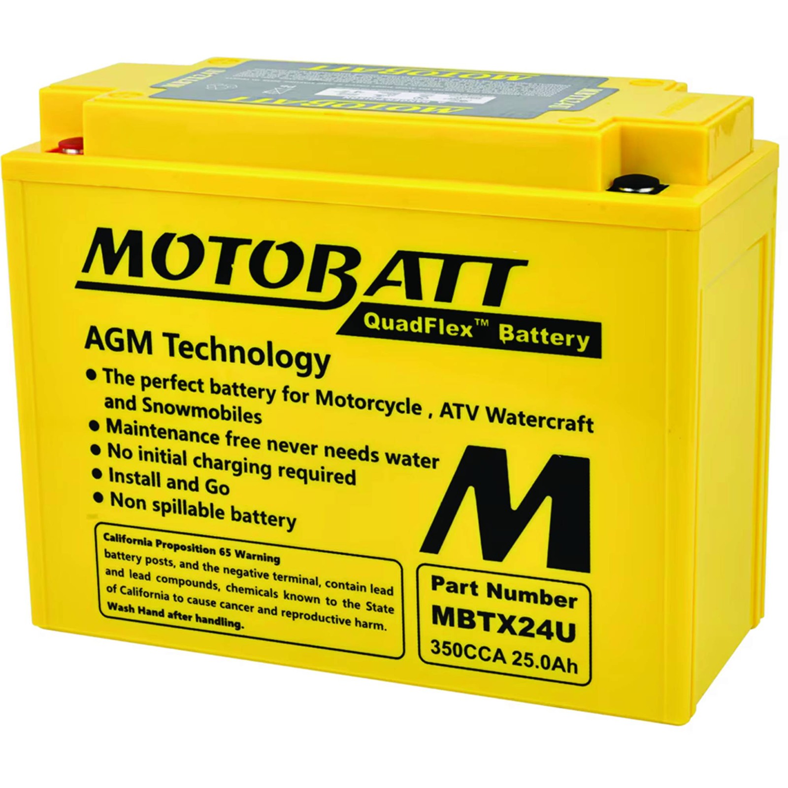 Motobatt Battery For BRP (Ski-Doo) CK3 Types Allcc 99-03