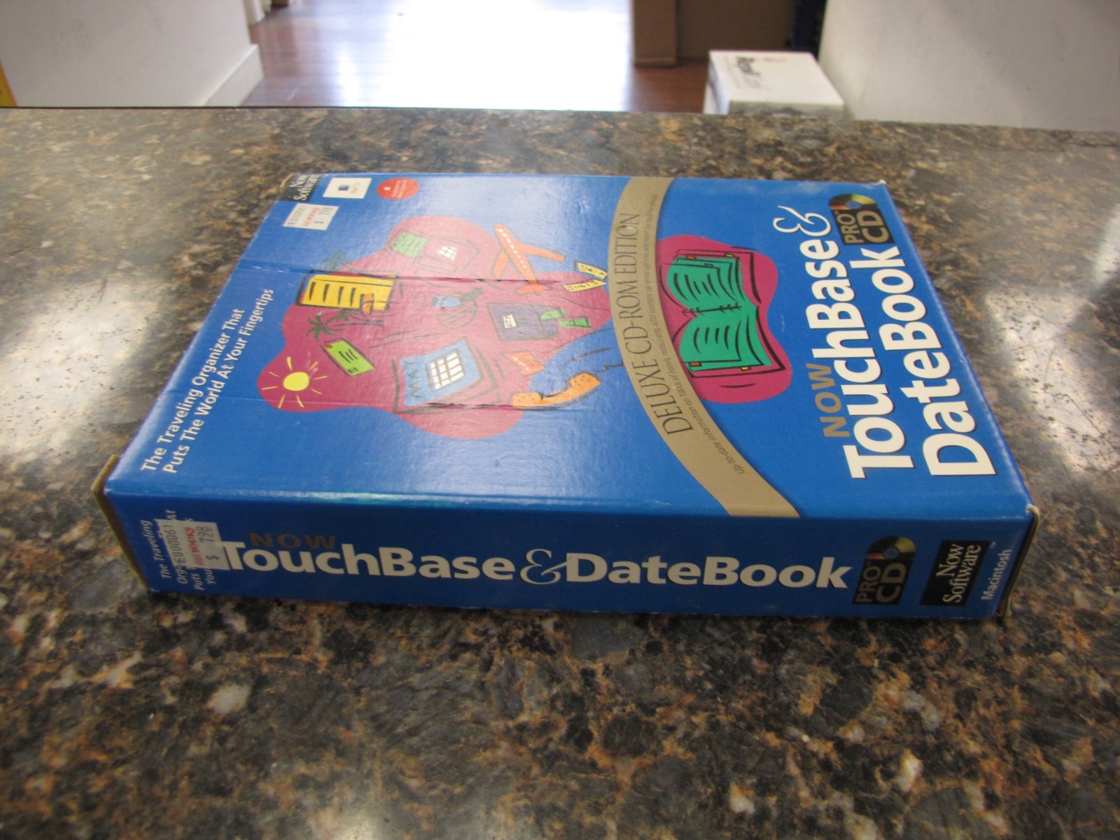 Now Software Touchbase & Datebook 2 CD-ROM's Version 3.5/4.2 for Macintosh
