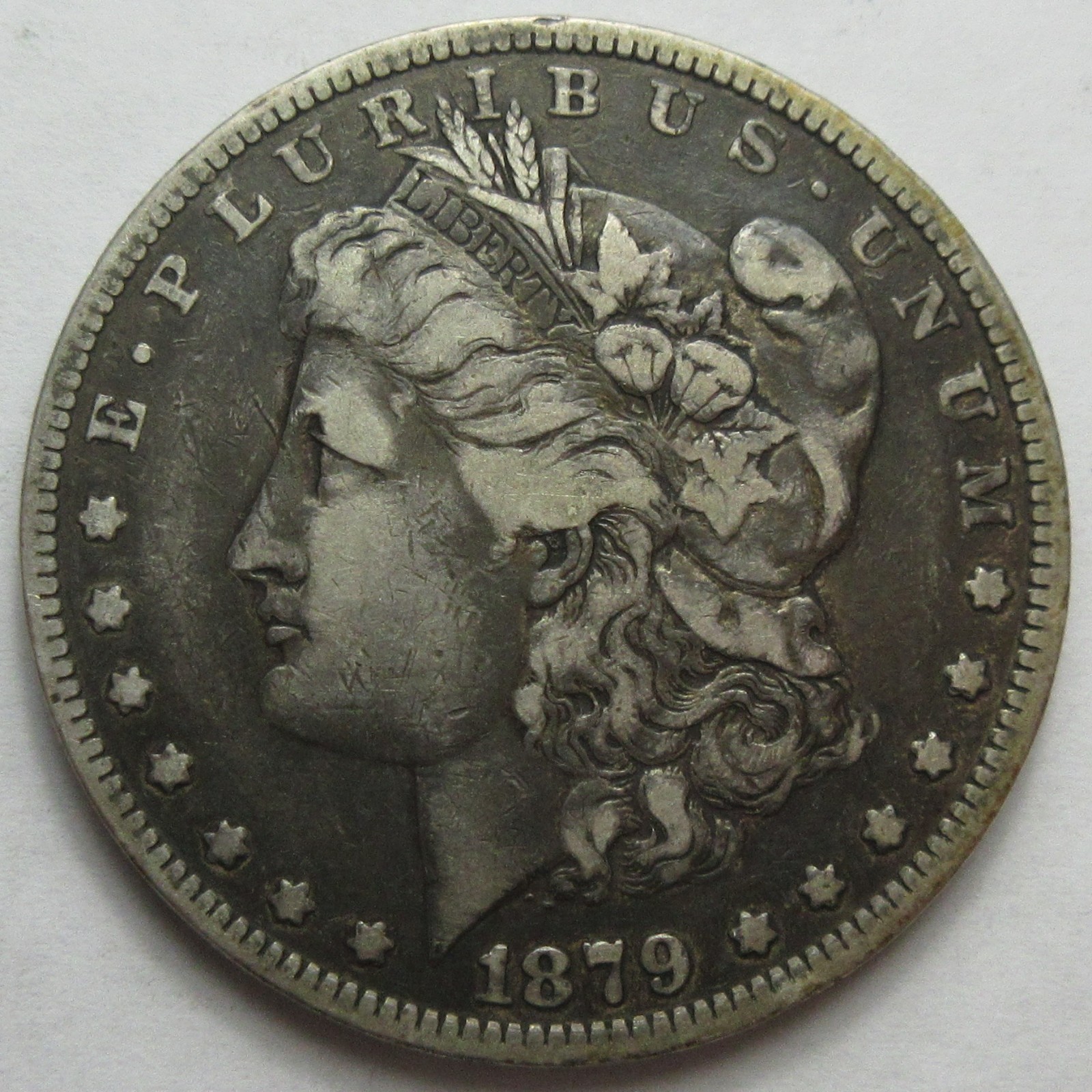 1879 Silver Morgan Dollar -XF- (#428m)