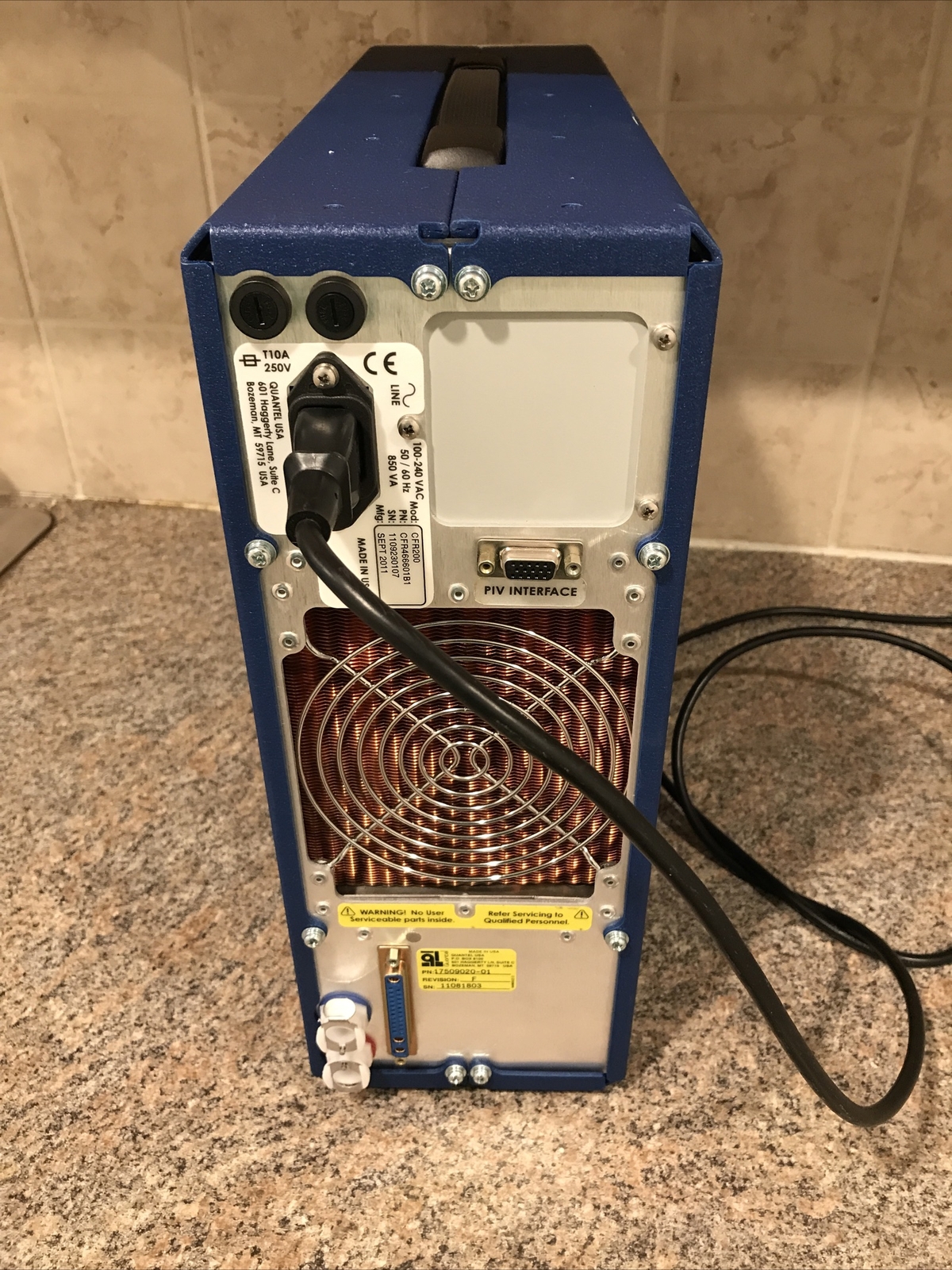 QUANTEL CFR200 PULSED LASER POWER SUPPLY