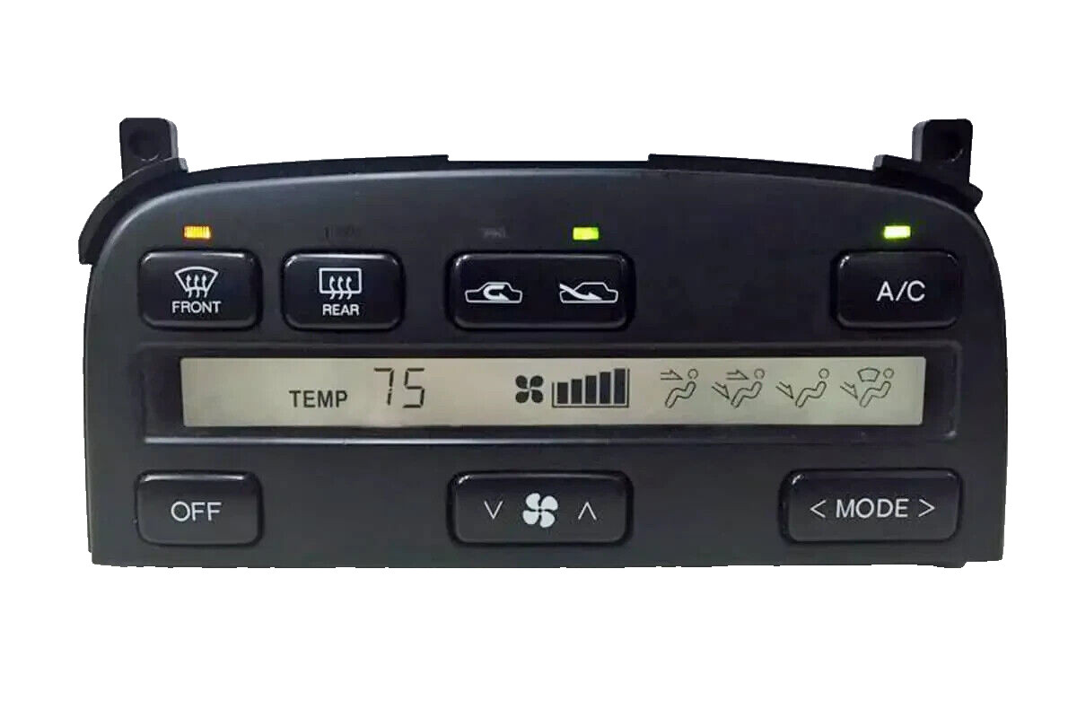 REPAIR SERVICE: 1992 - 2000 Lexus SC300 SC400 Climate Control LCD Screen
