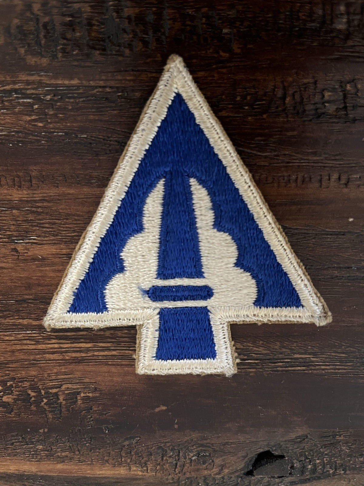 ORIGINAL PERIOD WWII WW2 US ARMY TWENTY SECOND 22ND CORPS PATCH FE CE
