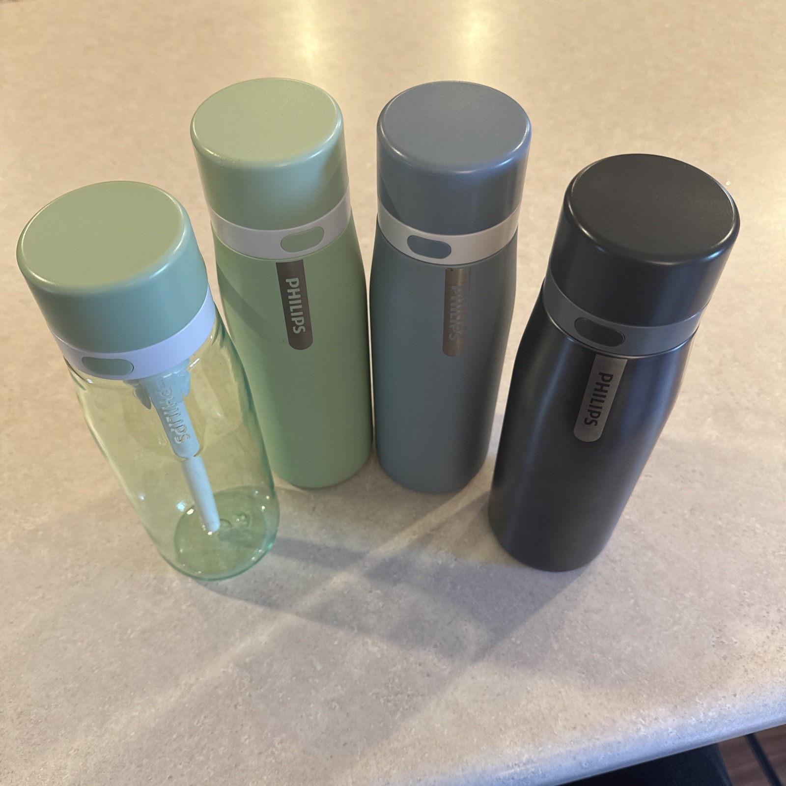 PHILIPS Insulated Stainless Steel Filtered Water Bottle