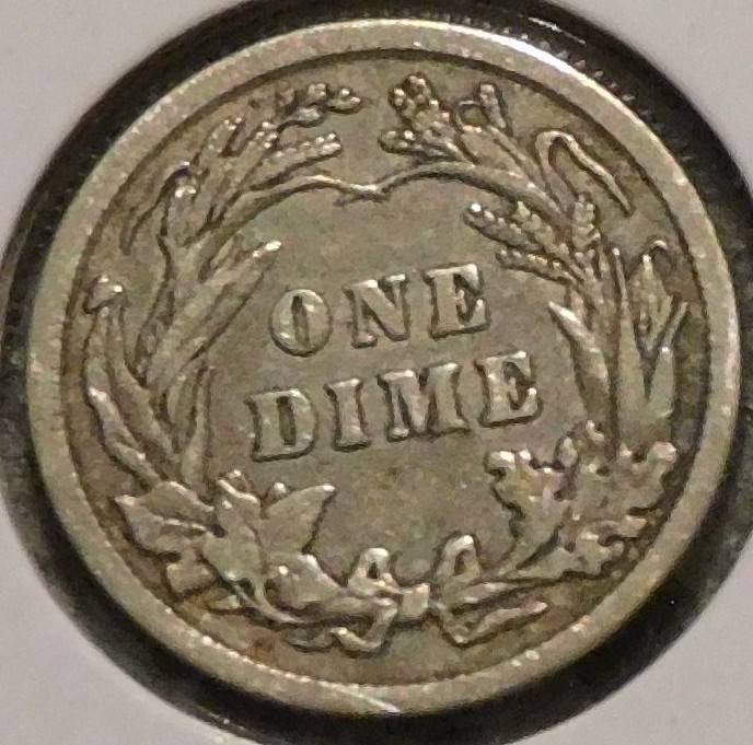 Silver Dime - Barber - 1912 (Full Liberty) [220]