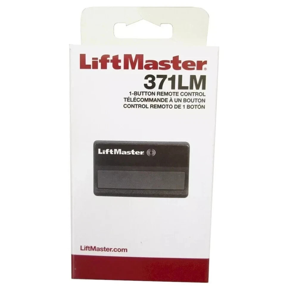 LiftMaster 371LM Garage Door Opener Remote control - Black  Free Shipping