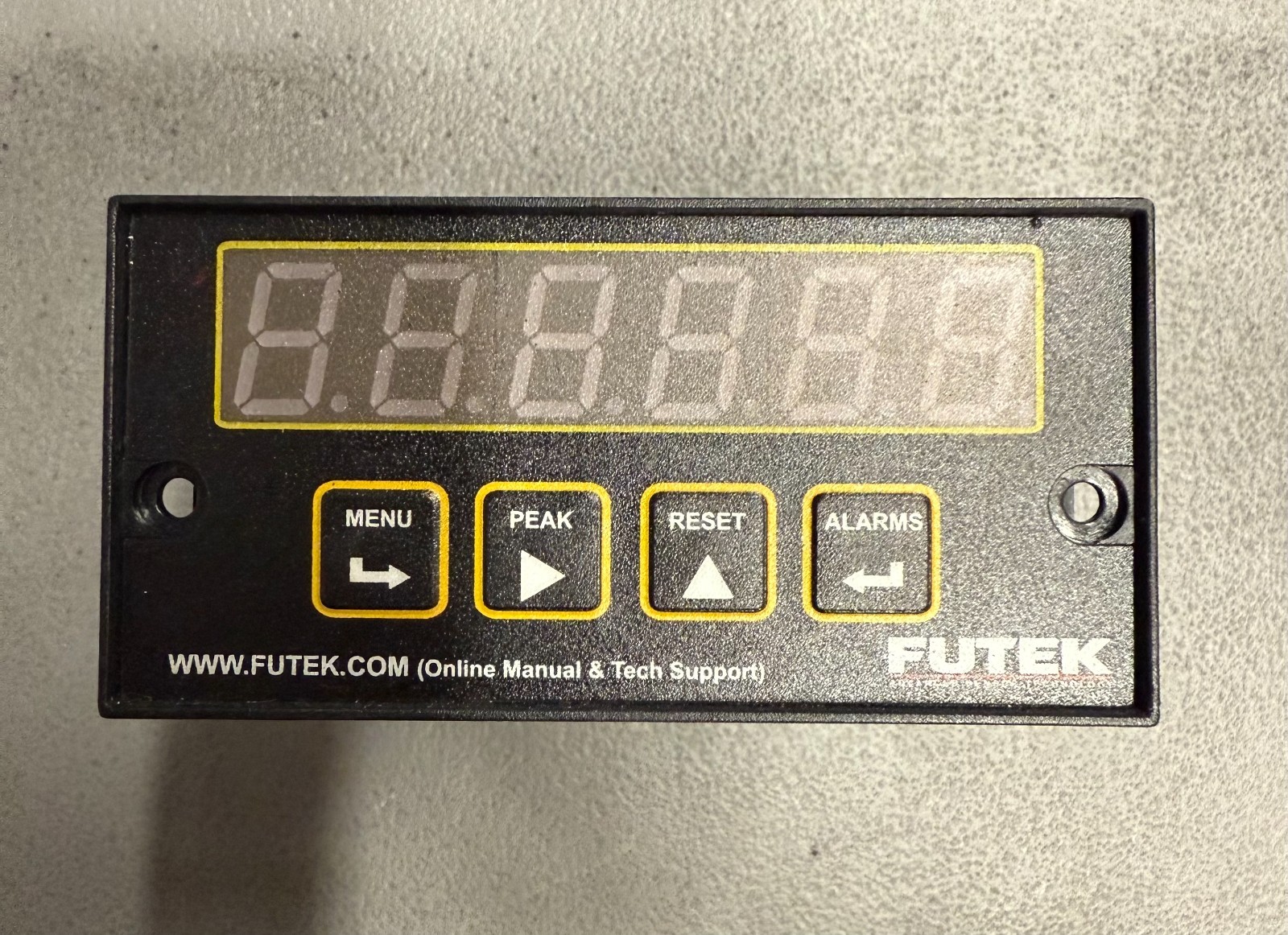 FUTEK IPM500 DIGITAL ADVANCED SENSOR TECHNOLOGY PANEL METER