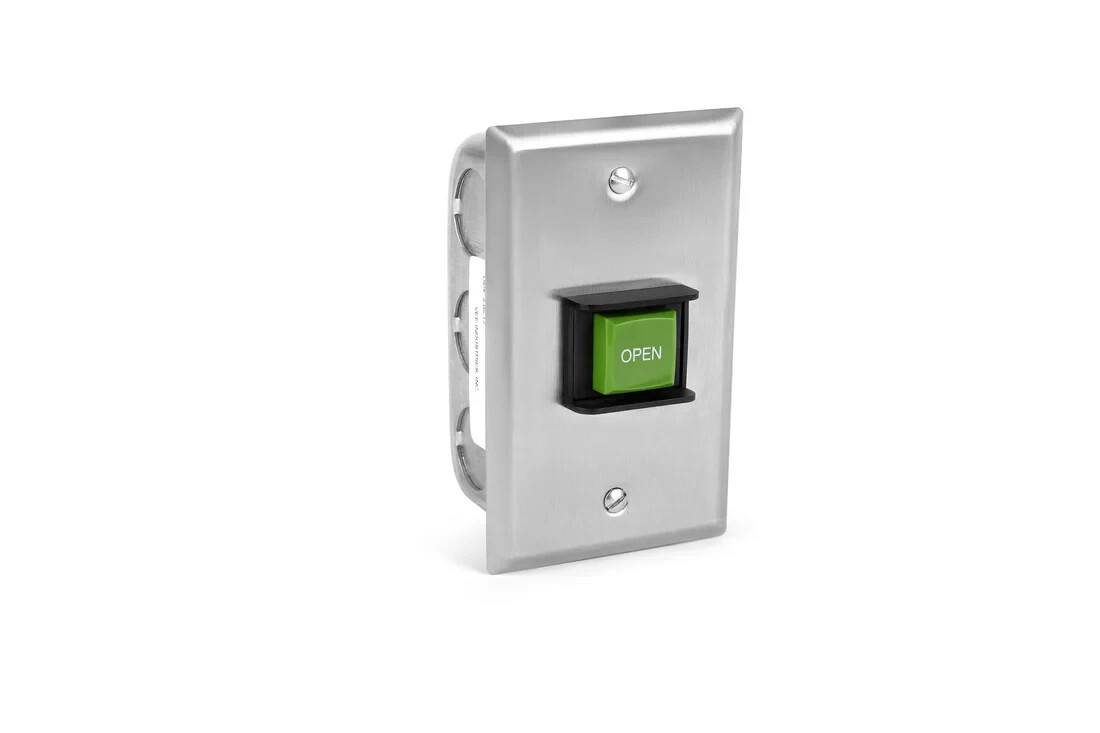 VEE INTERIOR FLUSH MOUNT ONE BUTTON STATION (1BWS) 1 BWS