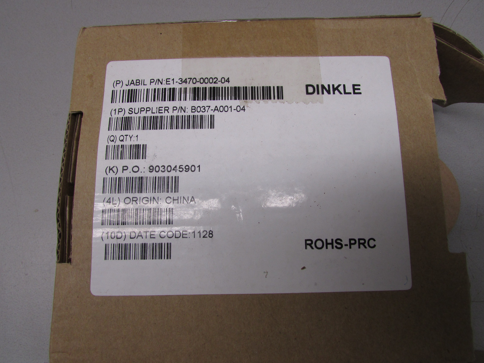 Dinkle B037-A001-04 Drive Kit Size 1