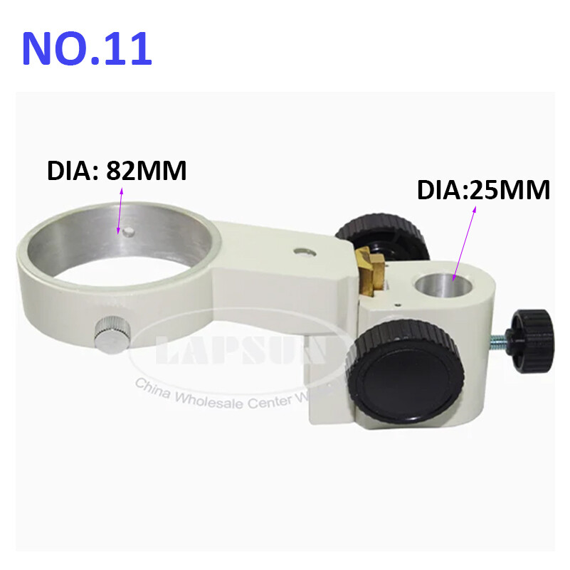 25/32/50/76mm Fine adjustment Bracket Lens Holder Stand For Microscope Camera