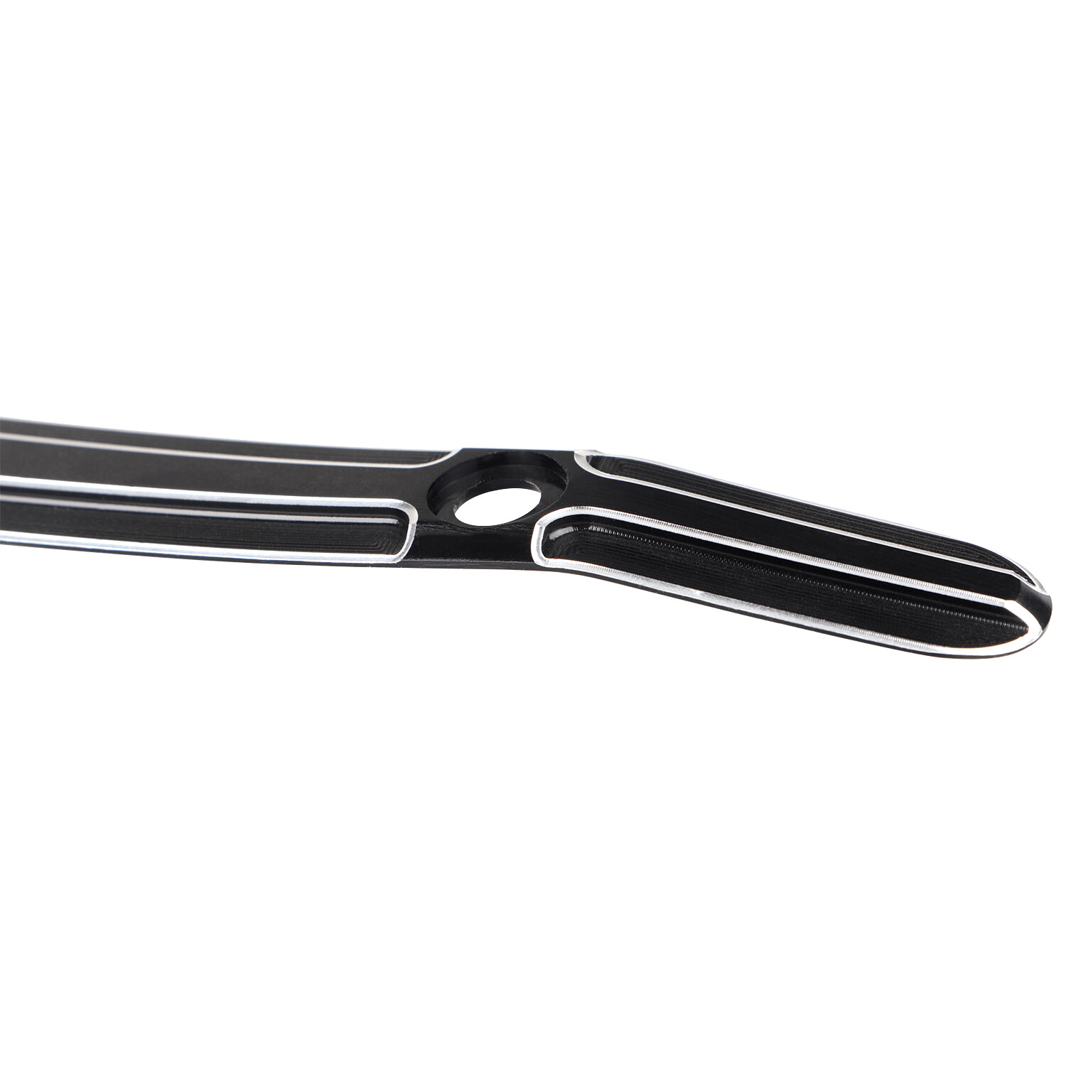 Black Cut Fairing Windshield Trim For Touring Electra Tri Glide FLHX Ultra 14-22