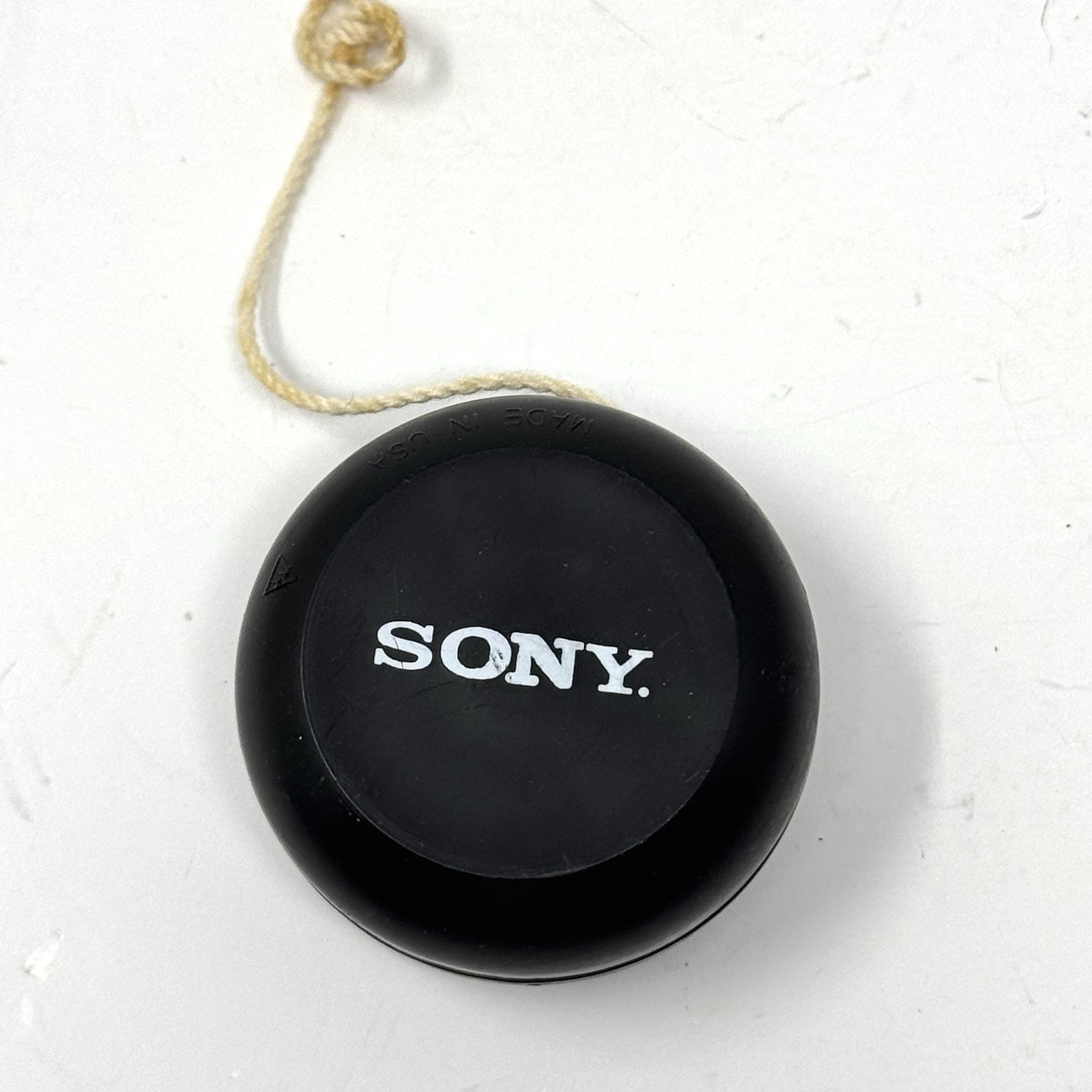 Vintage SONY Black Wood YO-YO PROMOTIONAL ITEM Rare