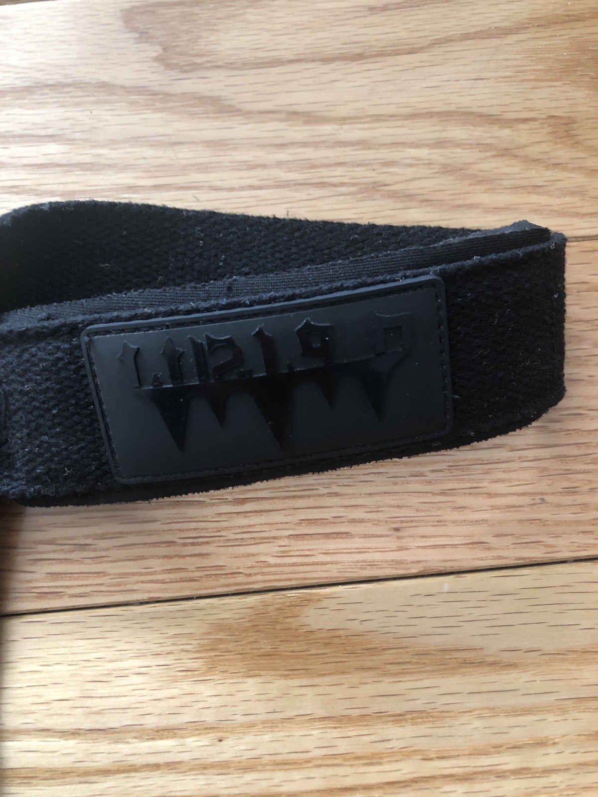 Weight Lifting Wrist Strap Adult Black Single Strap
