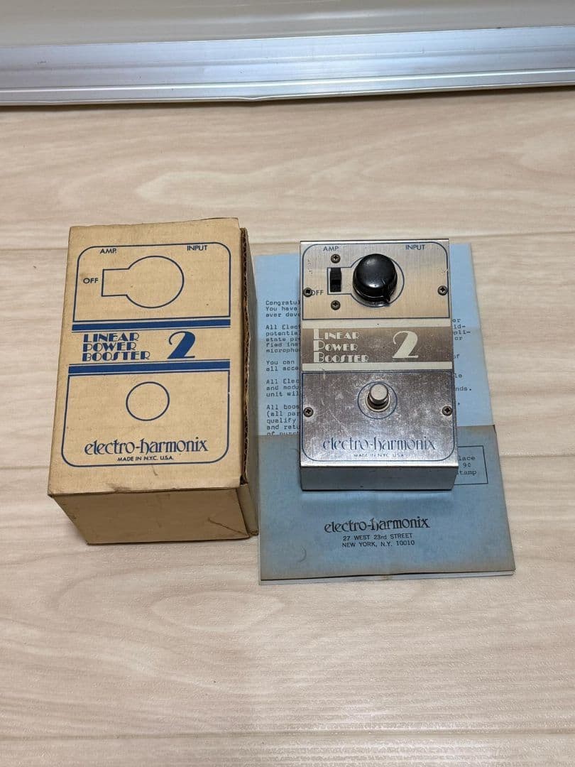 1977 Electro-Harmonix LPB-2 Linear Power Booster Pedal