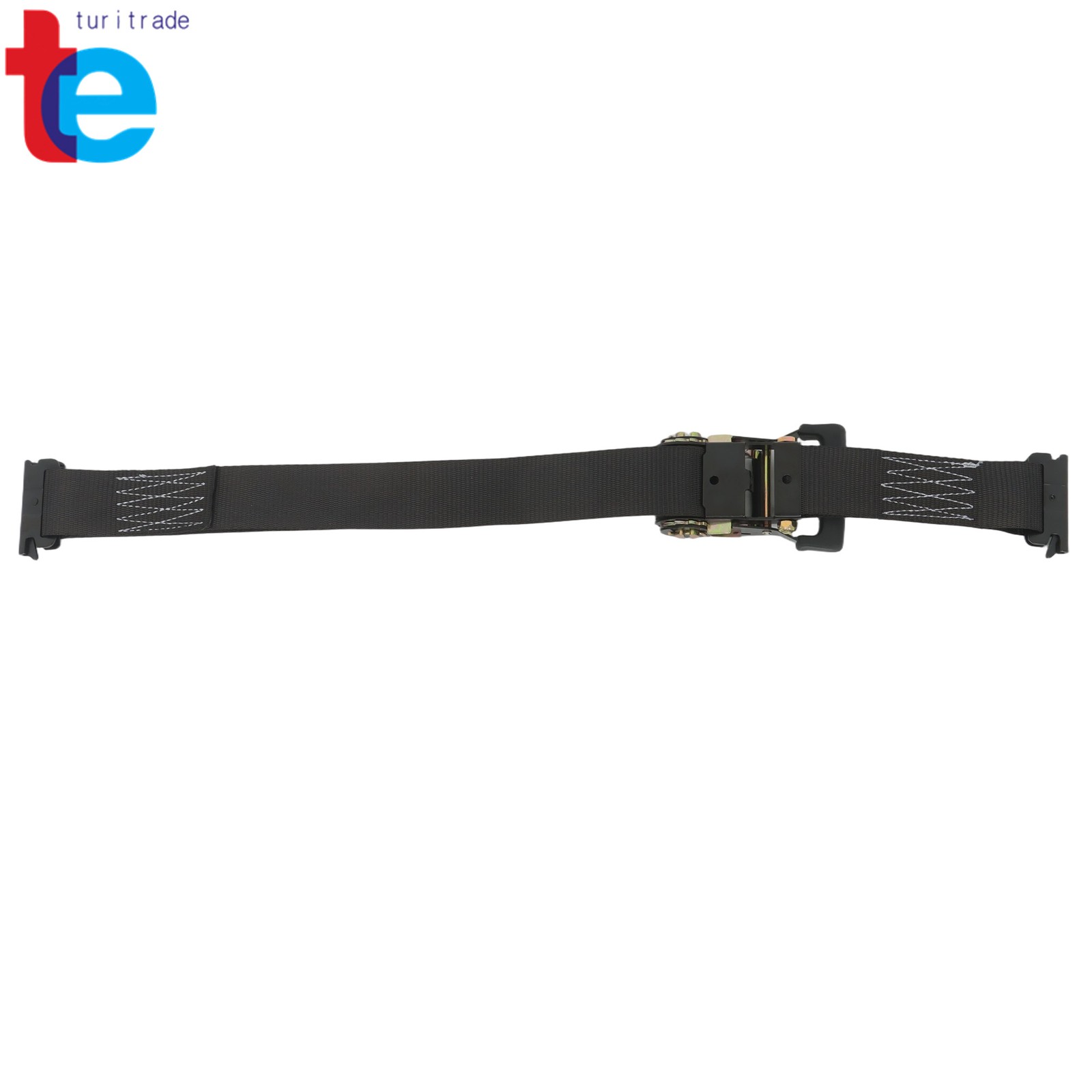 Utility Wheel Chock Tire Strap Tie Down Kit 4PCS E-Track 2PCS 6' Tie Down Strap