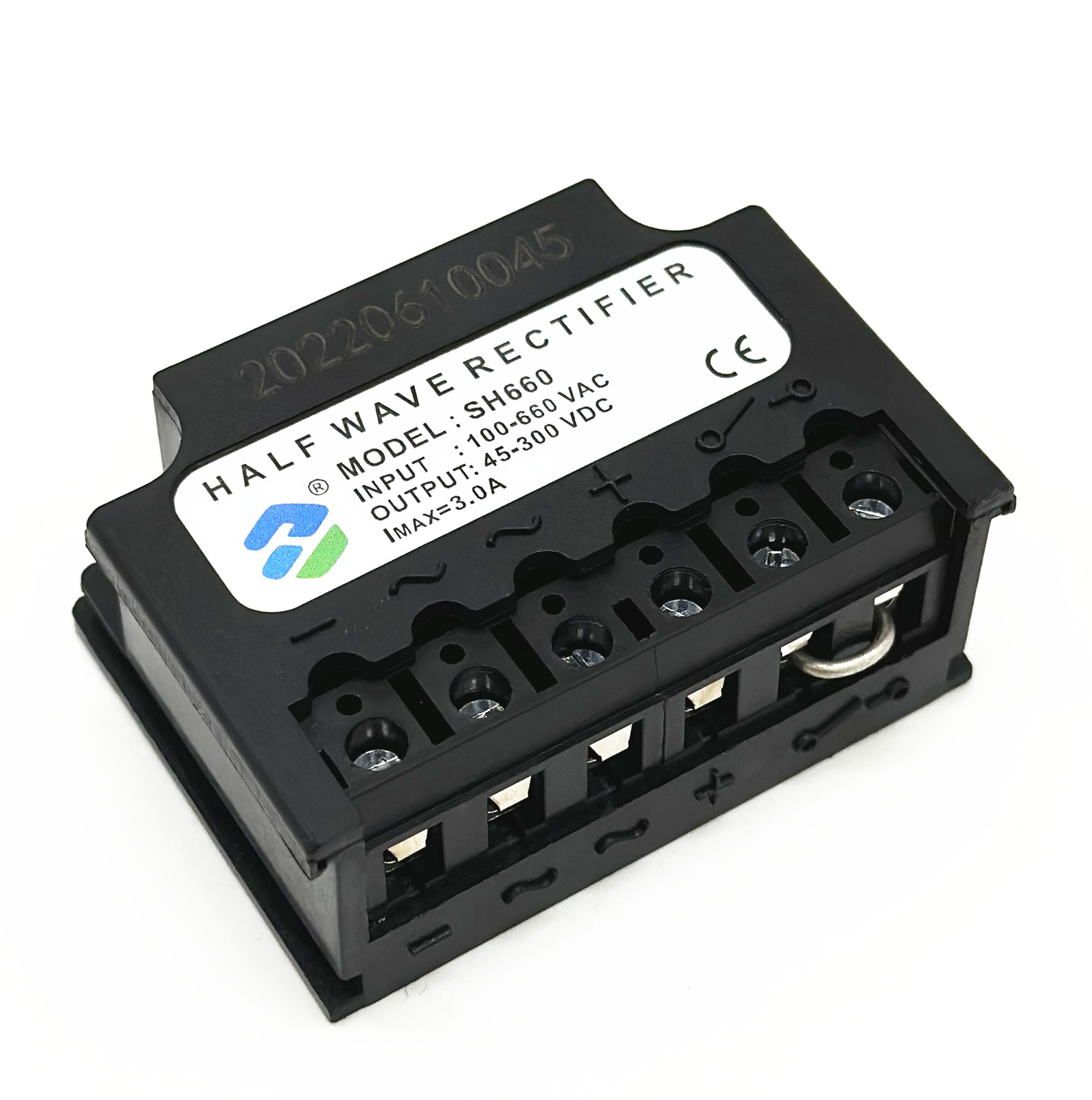 SH660 Motor HALF WAVE brake rectifier INPUT 100-660VAC OUTPUT 45-300VDC 3A