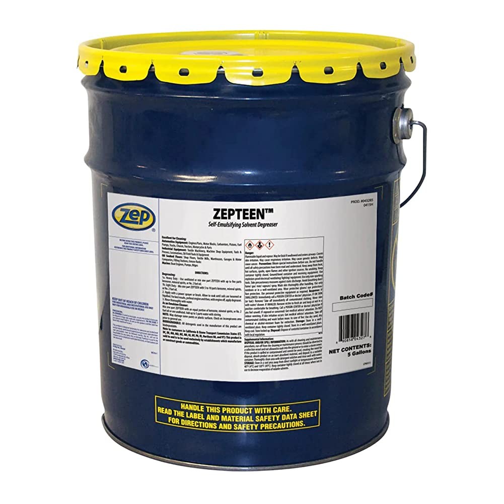 Zep Zepteen Self-Emulsifying Solvent Degreaser - 5 Gallon (1 Unit) 43235 -