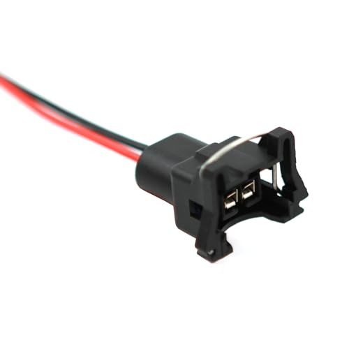 Fuel Injector Connector EV1 Type - 4 PACK Plug Clip Pigtail by