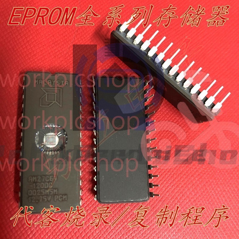 AMD AM27C64 AM27C64-120DC AM27C64-150DC UV EPROM 64KBIT x 10PCS
